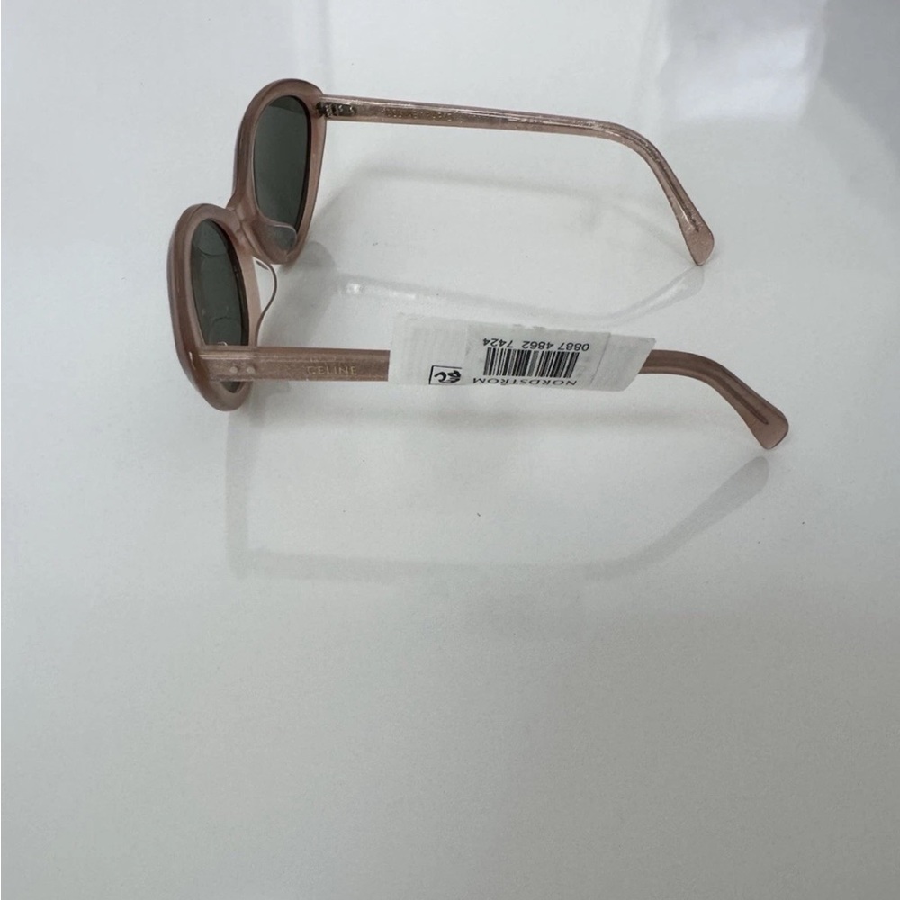 New, CELINE Cat Eye Sunglasses CL40264U 74N Authentic 57 20 40 3C Pink Green - Picture 4 of 16